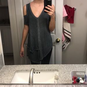 V neck tank
